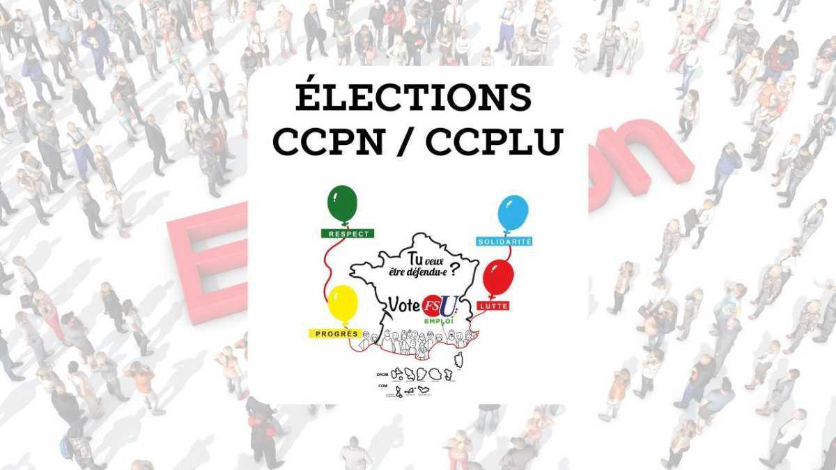 18 au 27 novembre 2025 : élections CCPN et CCPLU
