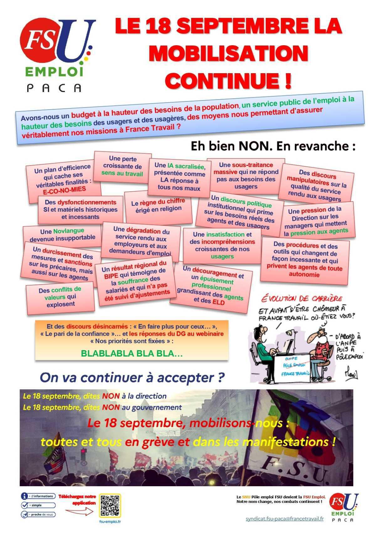 GREVE 18 SEPT. 2025