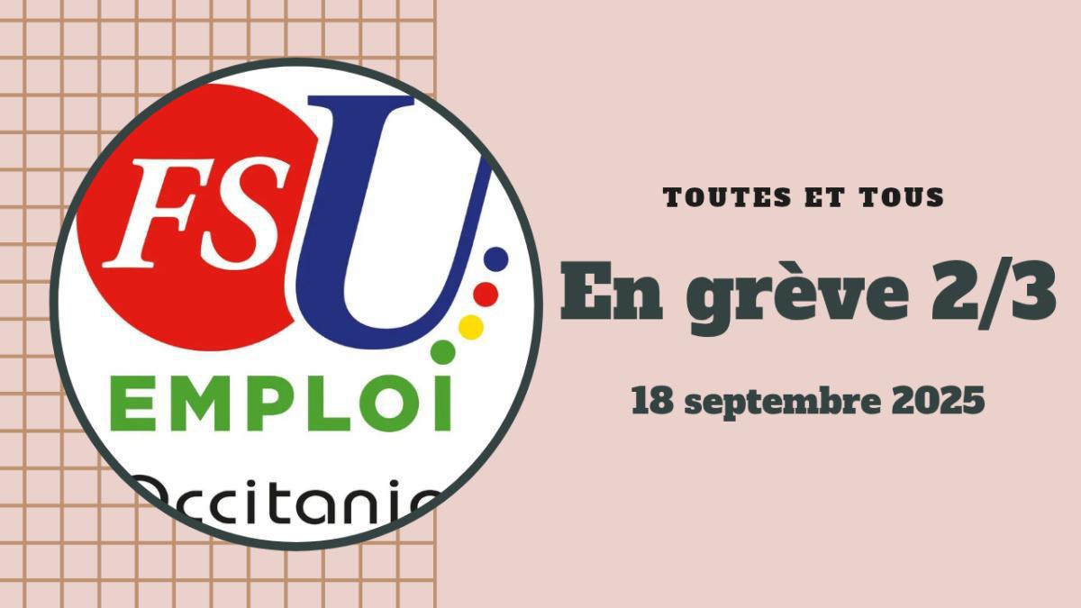 En grève le 18 septembre 2025 2/3