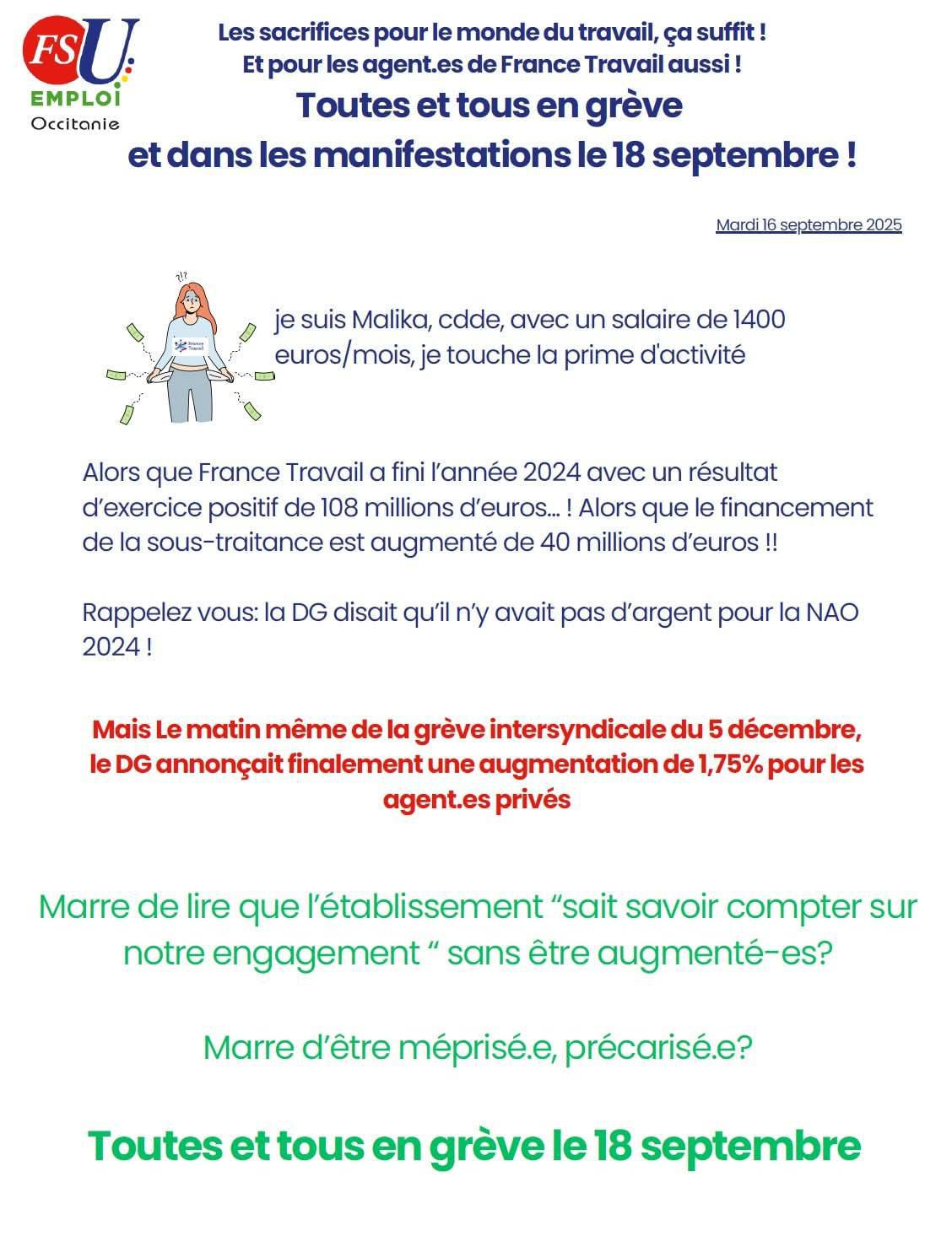 En grève le 18 septembre 2025 2/3
