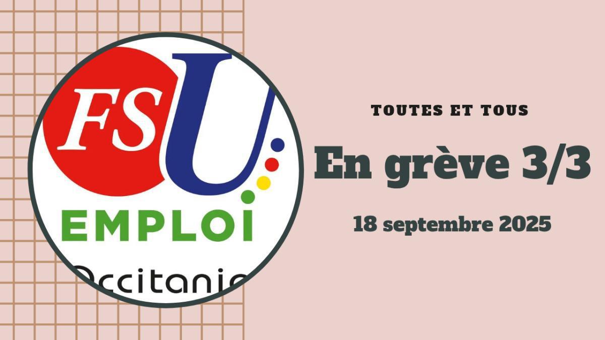 En grève le 18 septembre 2025 3/3