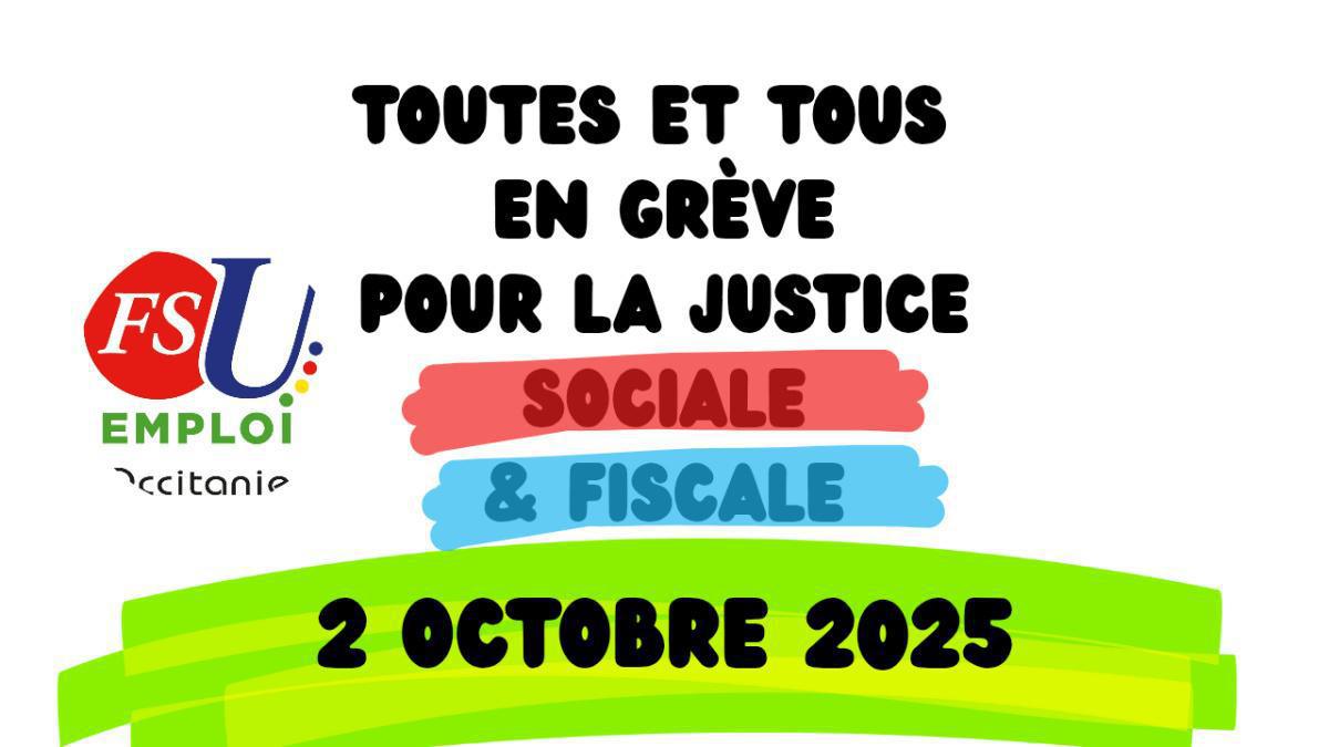 En Grève le 2 octobre 2025