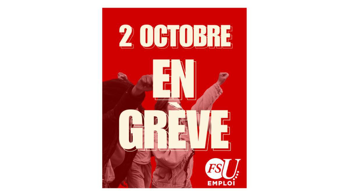 2 Octobre : la mobilisation doit monter d'un cran !