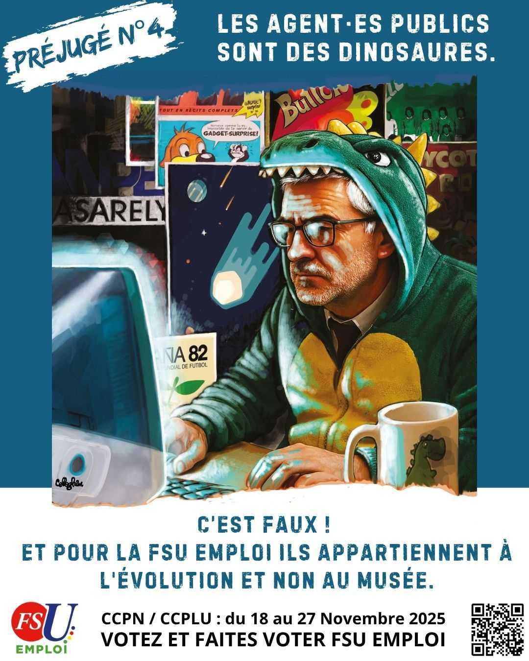 Hier, aujourd’hui, demain : la FSU Emploi toujours aux côtés des agent-es publics ! Hier, aujourd’hui, demain : la FSU Emploi toujours aux côtés des agent-es publics !