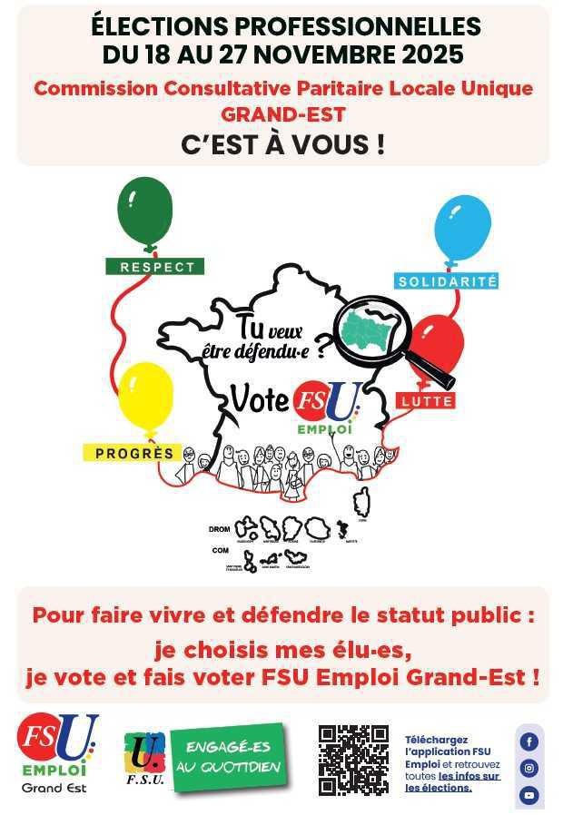 ELECTIONS PROFESSIONNELLES AGENTS PUBLICS 