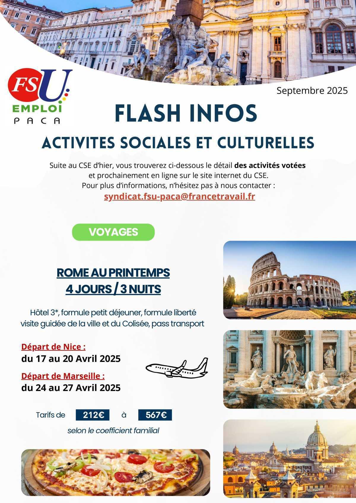 FLASH ASC - Septembre 2025