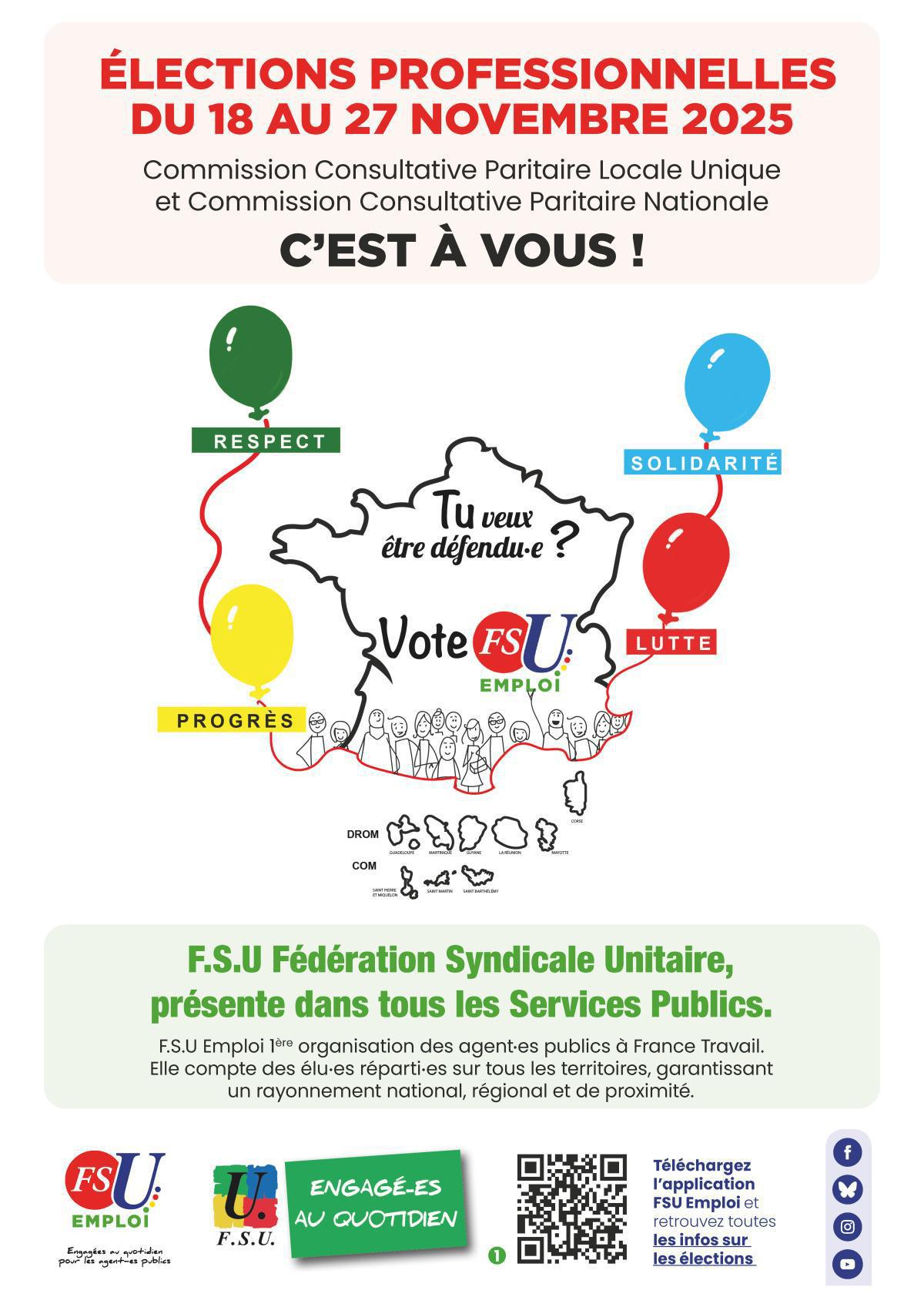 Élections professionnelles : c’est à vous !