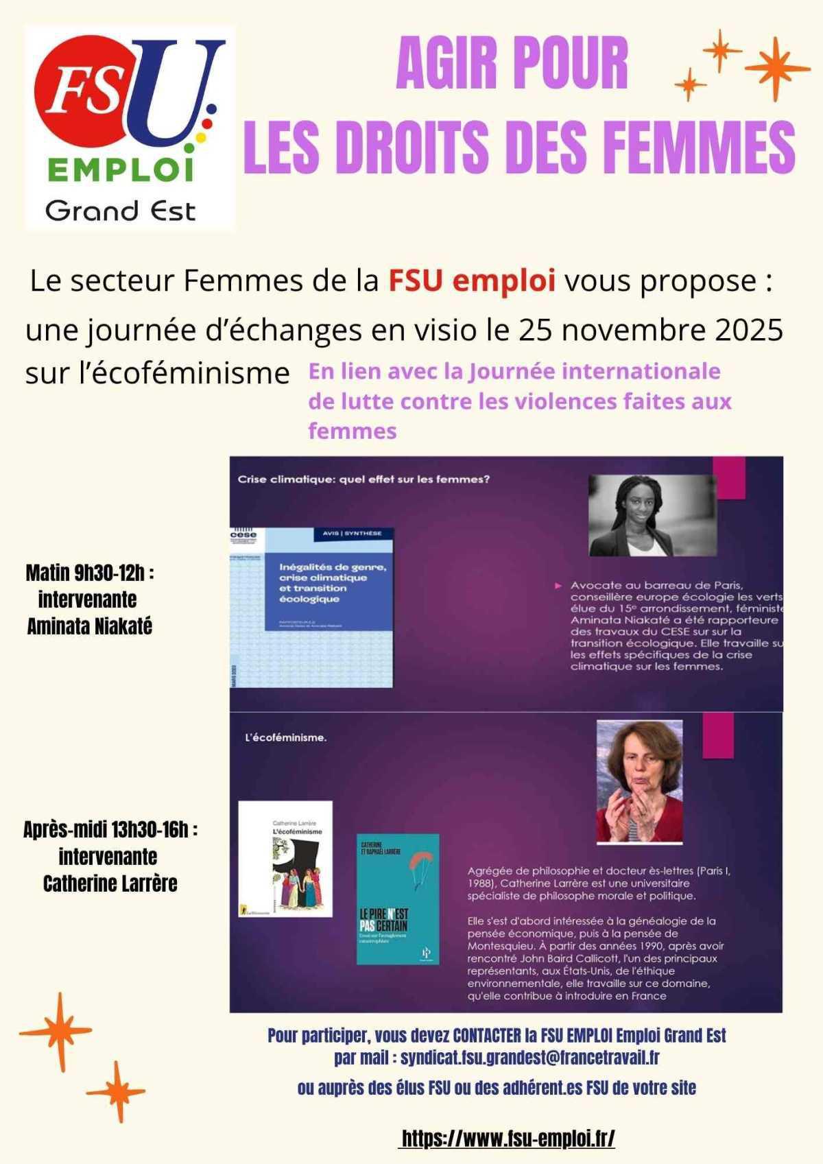 JOURNEE INTERNATIONALE DE LUTTE POUR LES DROITS DES FEMMES