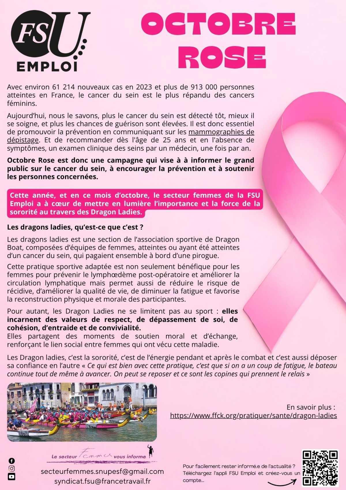 Octobre rose 2025