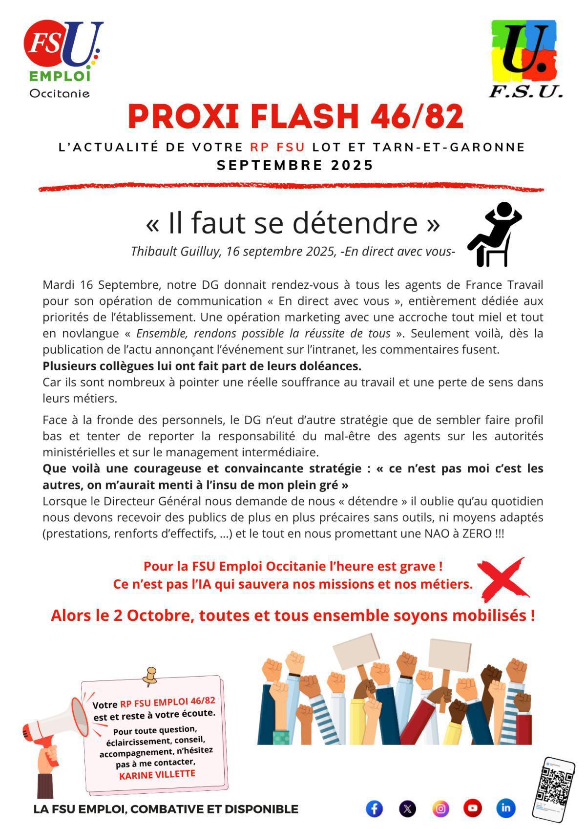 Proxi Flash 46/82 SEPTEMBRE 2025