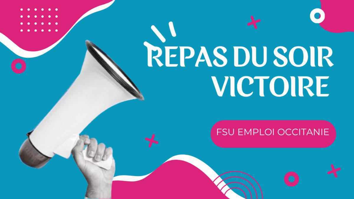 Repas du soir en Formation