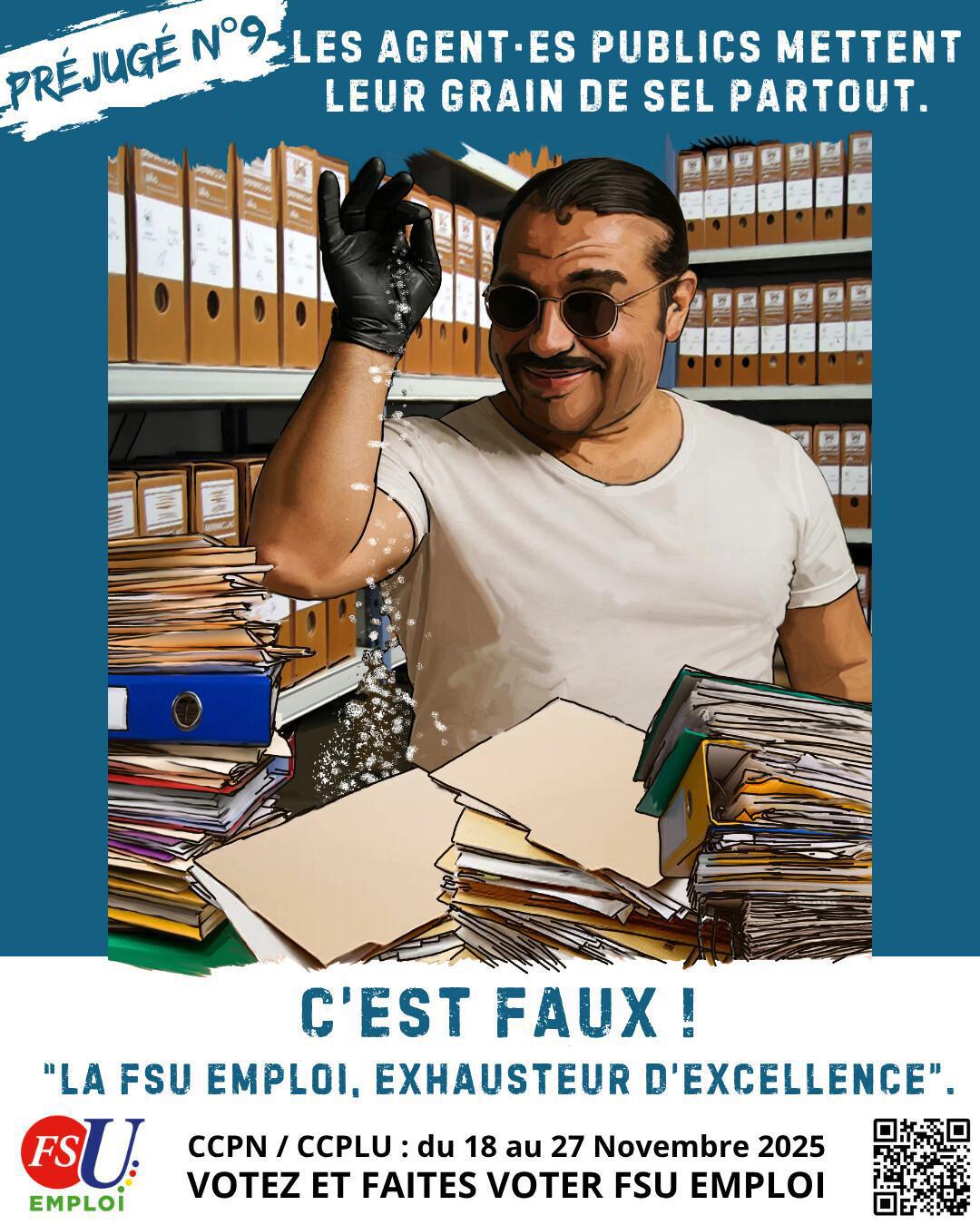 Les agent-es publics mettent leur grain de sel partout ? C'est faux !