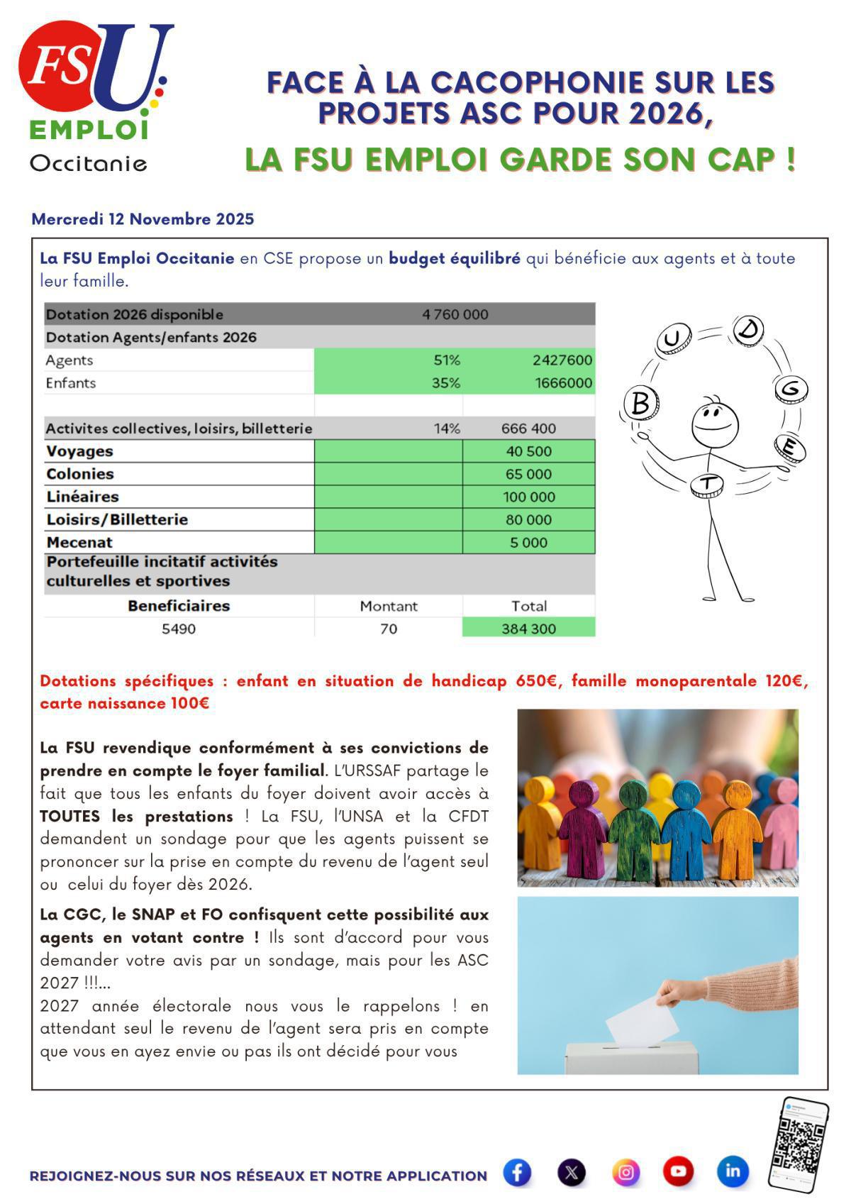 ASC 2026 - CSE du Vendredi 7 Novembre 2025
