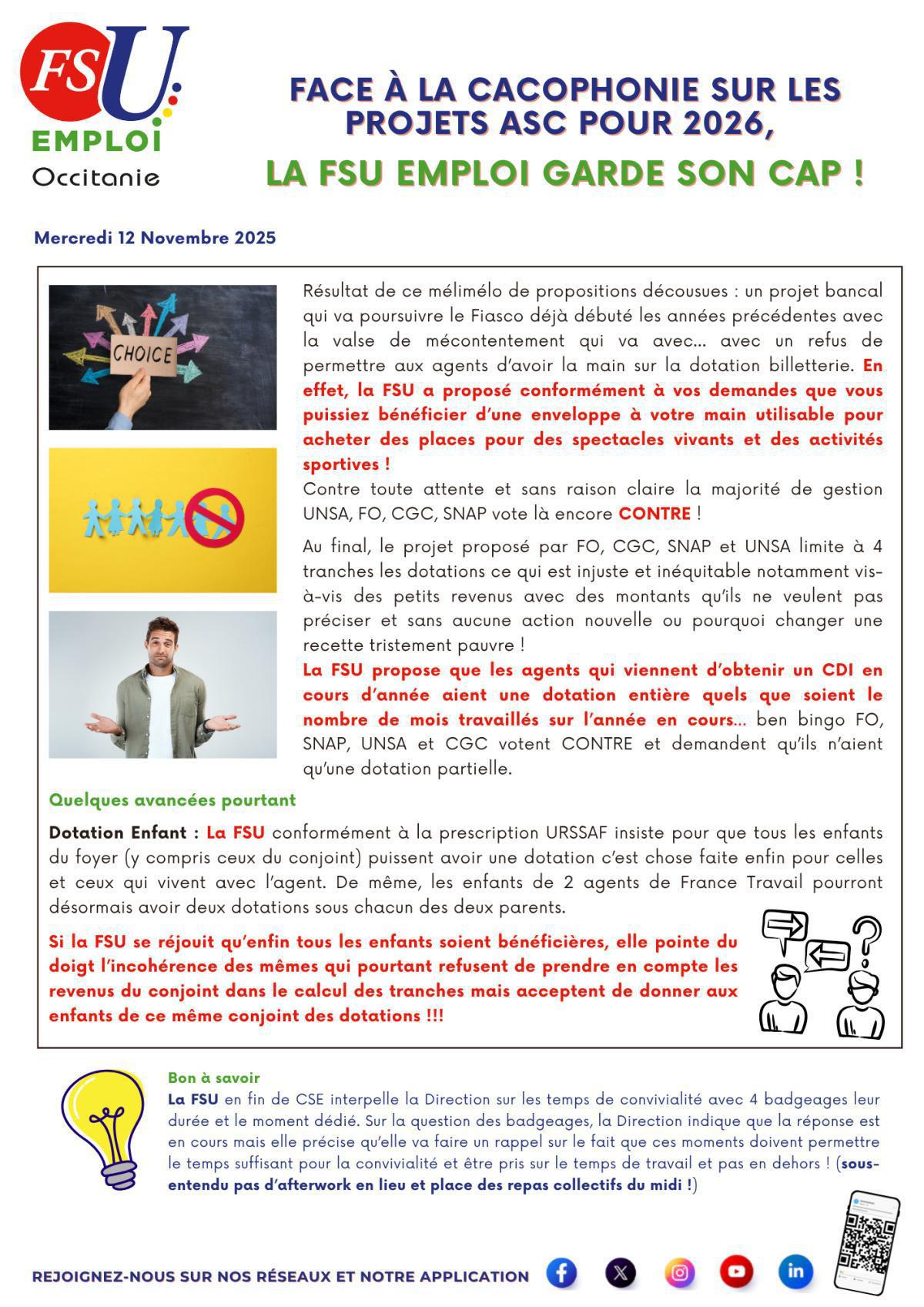 ASC 2026 - CSE du Vendredi 7 Novembre 2025