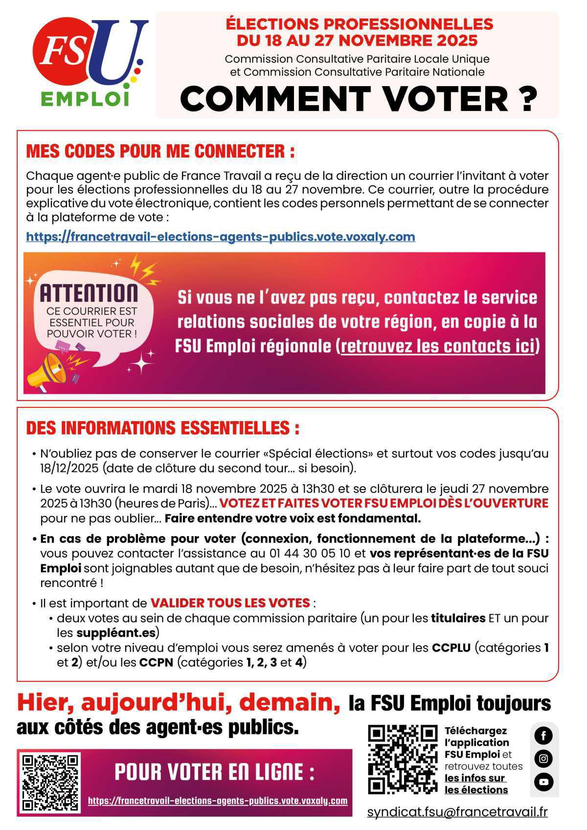 Elections CCPN et CCPLU : essentiel pour voter ! Elections CCPN et CCPLU : essentiel pour voter !