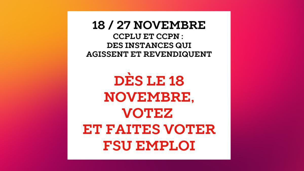 Elections CCPN et CCPLU : ouverture du vote 