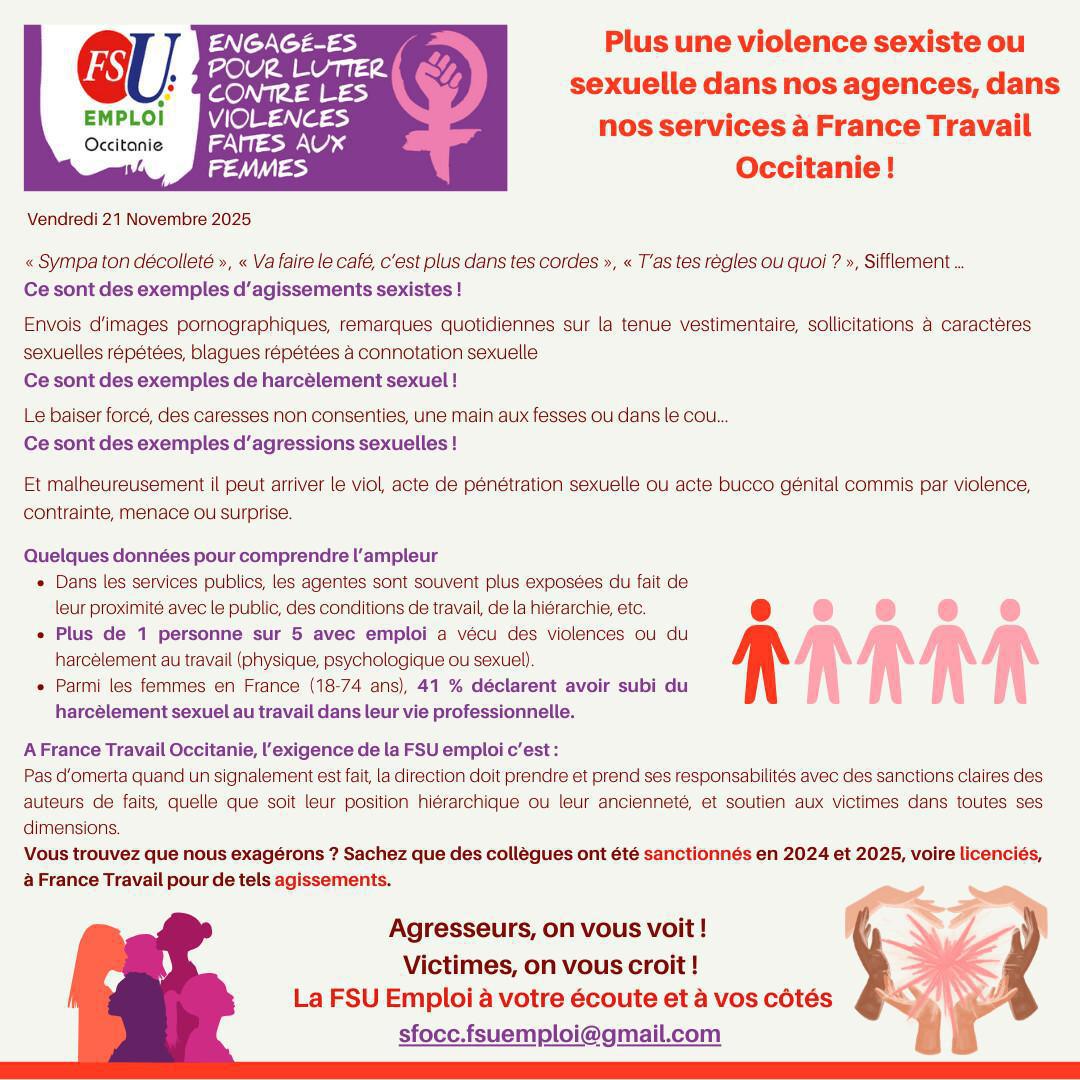 Journée internationale de lutte contre les violences faites aux femmes