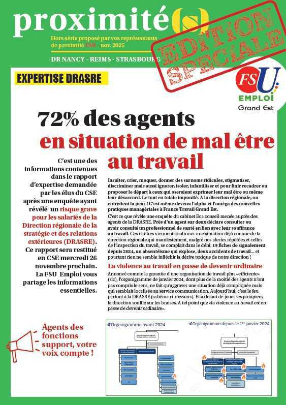 DRASRE - DR NANCY STRASBOURG REIMS - proximité(s)