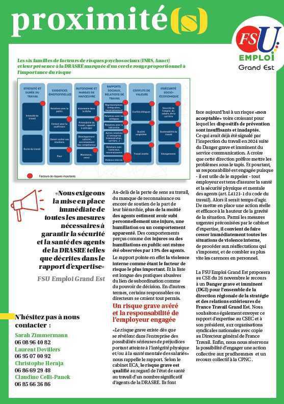 DRASRE - DR NANCY STRASBOURG REIMS - proximité(s)