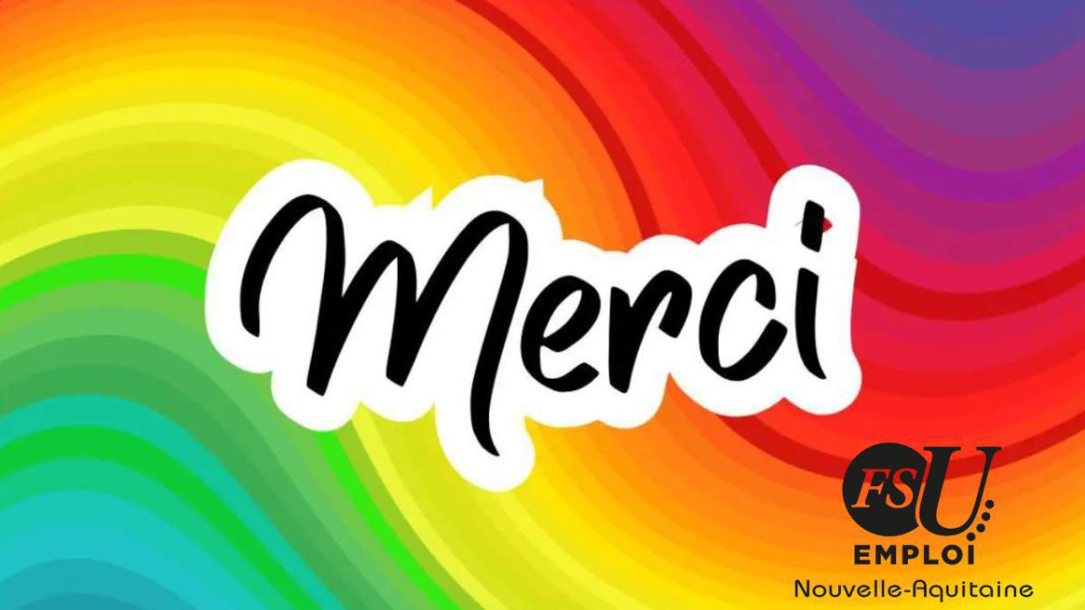 FSU 1ere place aux élections CCPLU NAQ