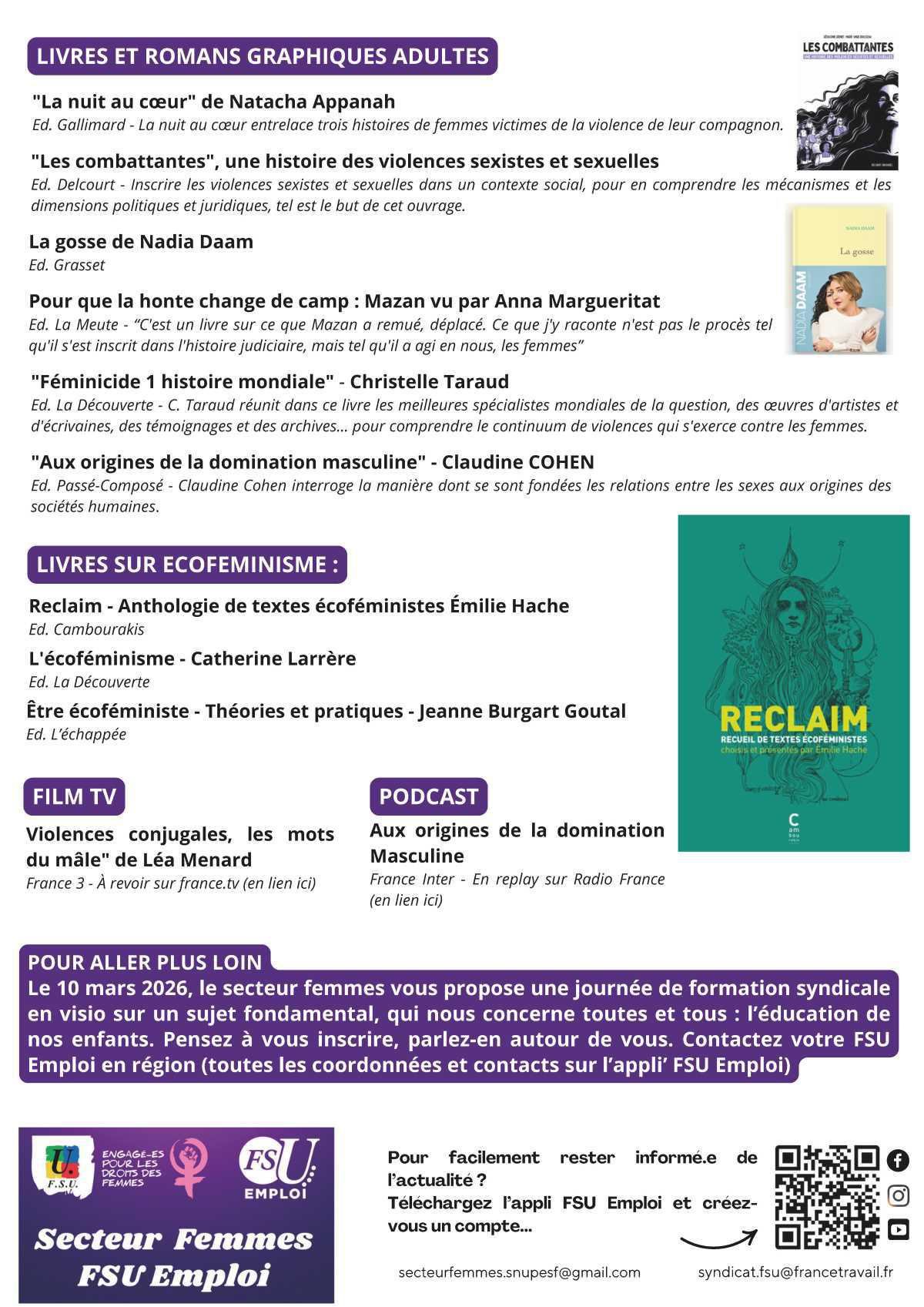 Féministe jusqu'au bout des cadeaux