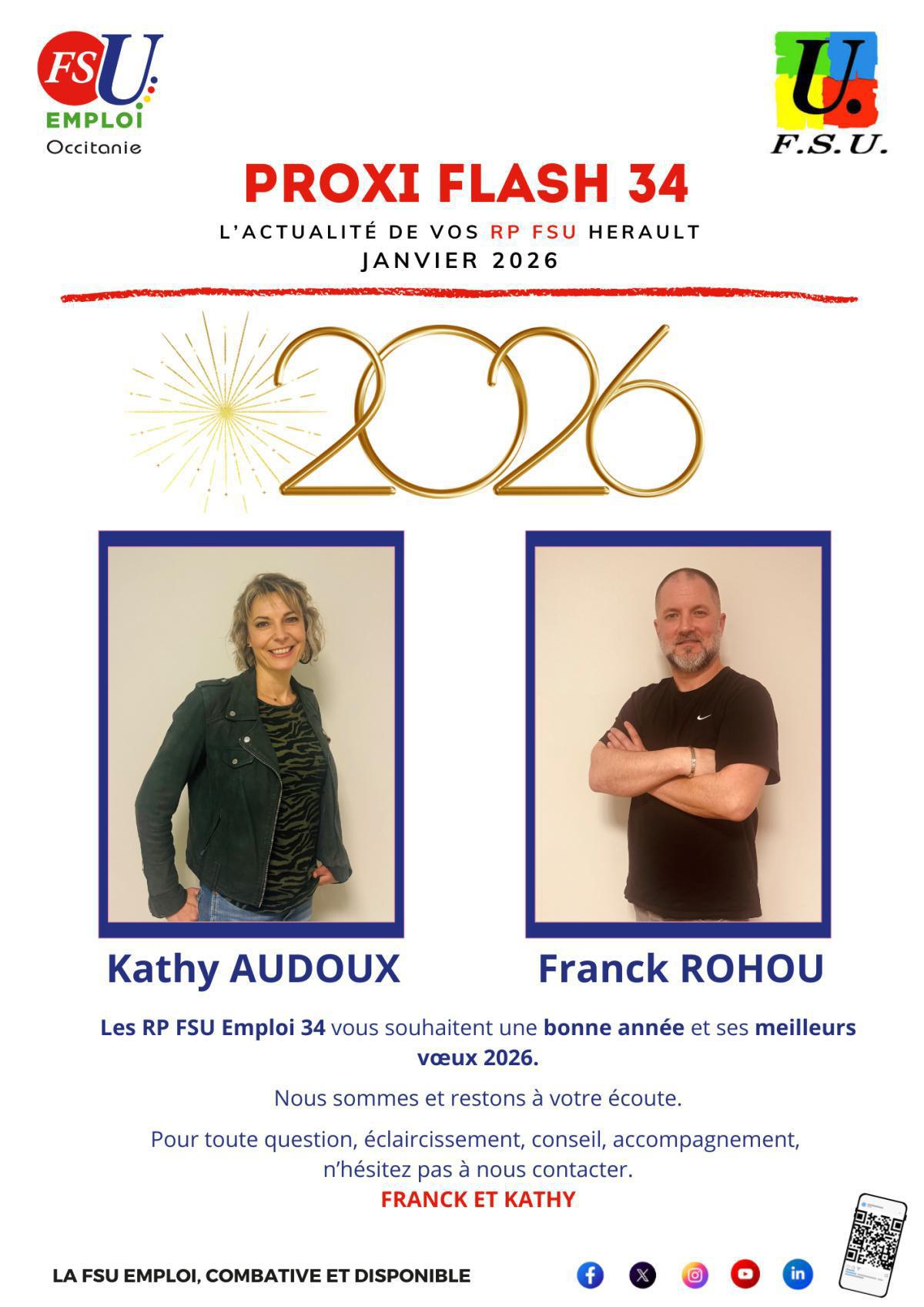 Proxi Flash 34 JANVIER 2026