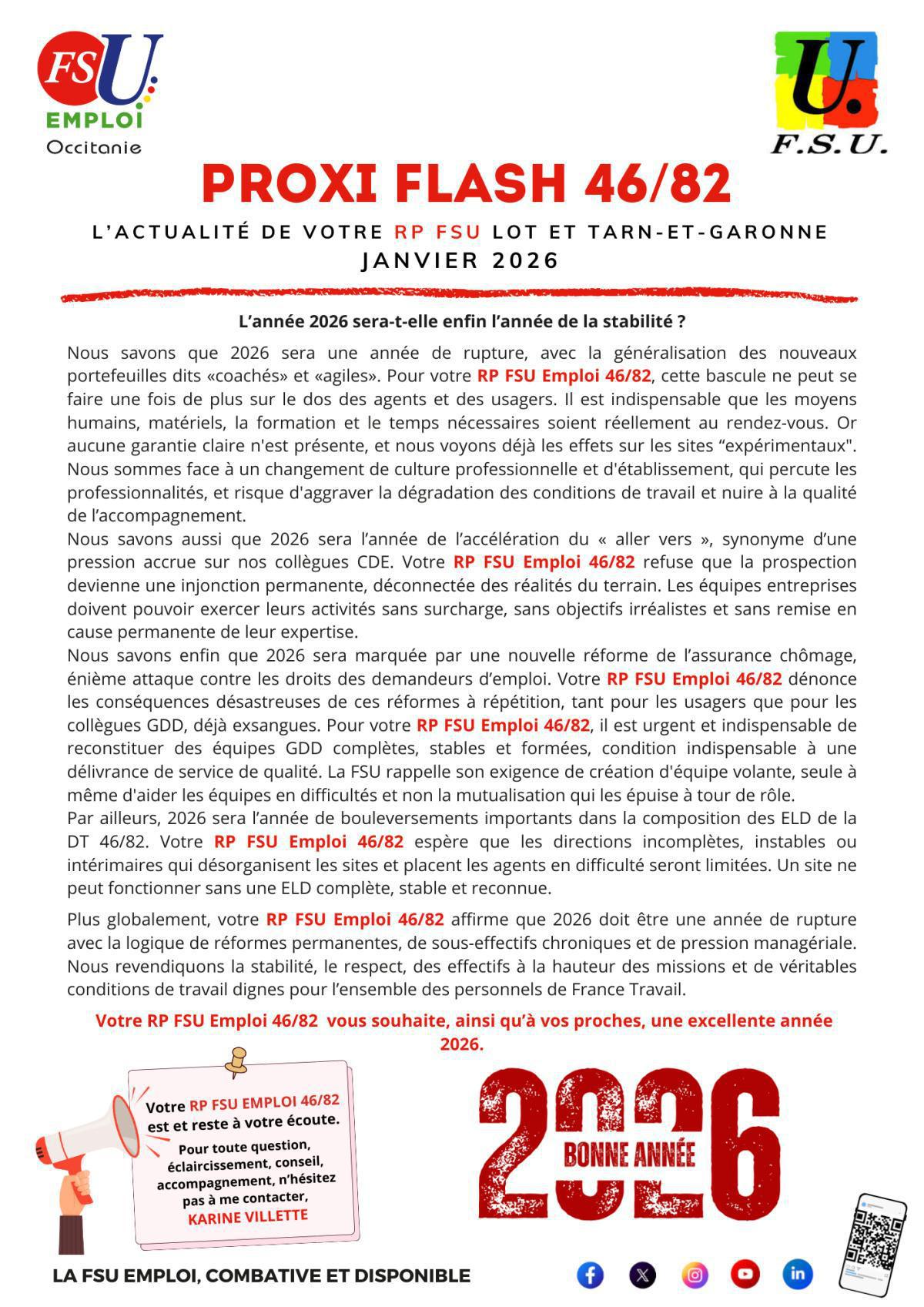 Proxi Flash 46/82 JANVIER 2026