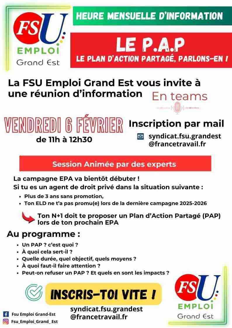 HMI P.A.P (plan d'action partagé) 