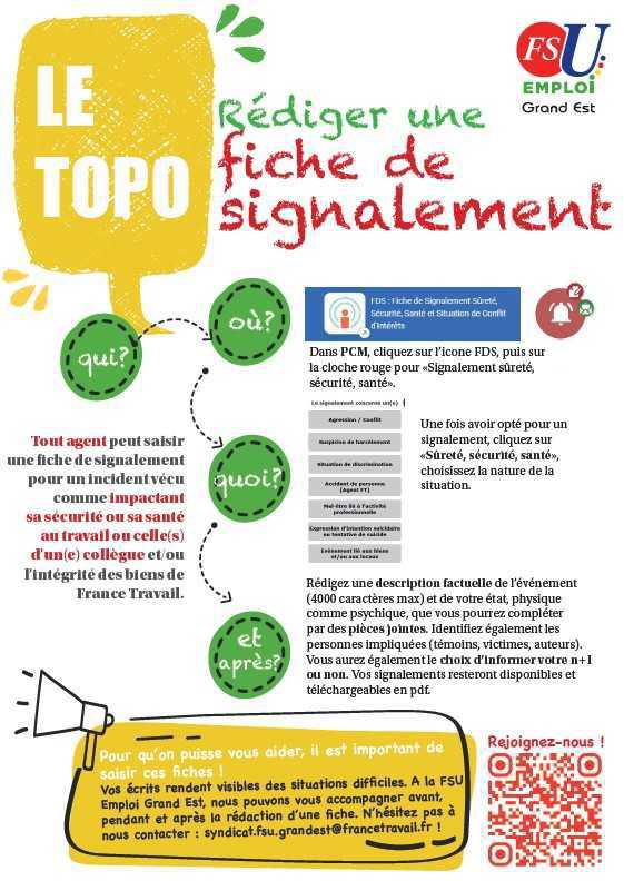 FICHE DE SIGNALEMENT 