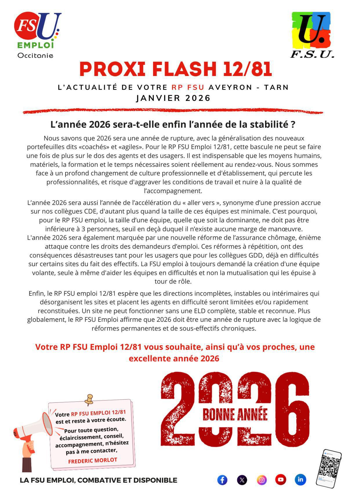Proxi Flash 12/81 JANVIER 2026