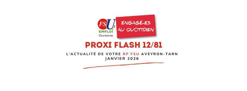 Proxi Flash 12/81 JANVIER 2026