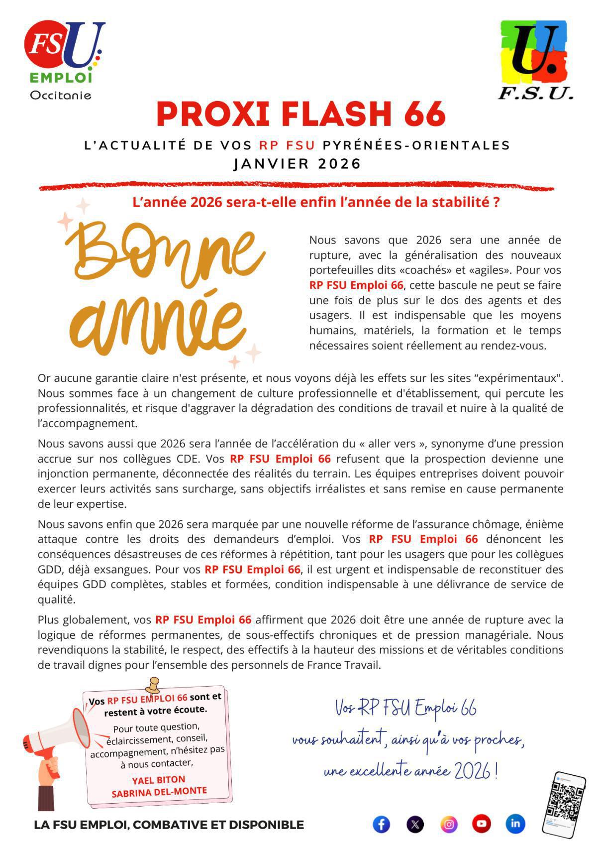 Proxi Flash 66 JANVIER 2026