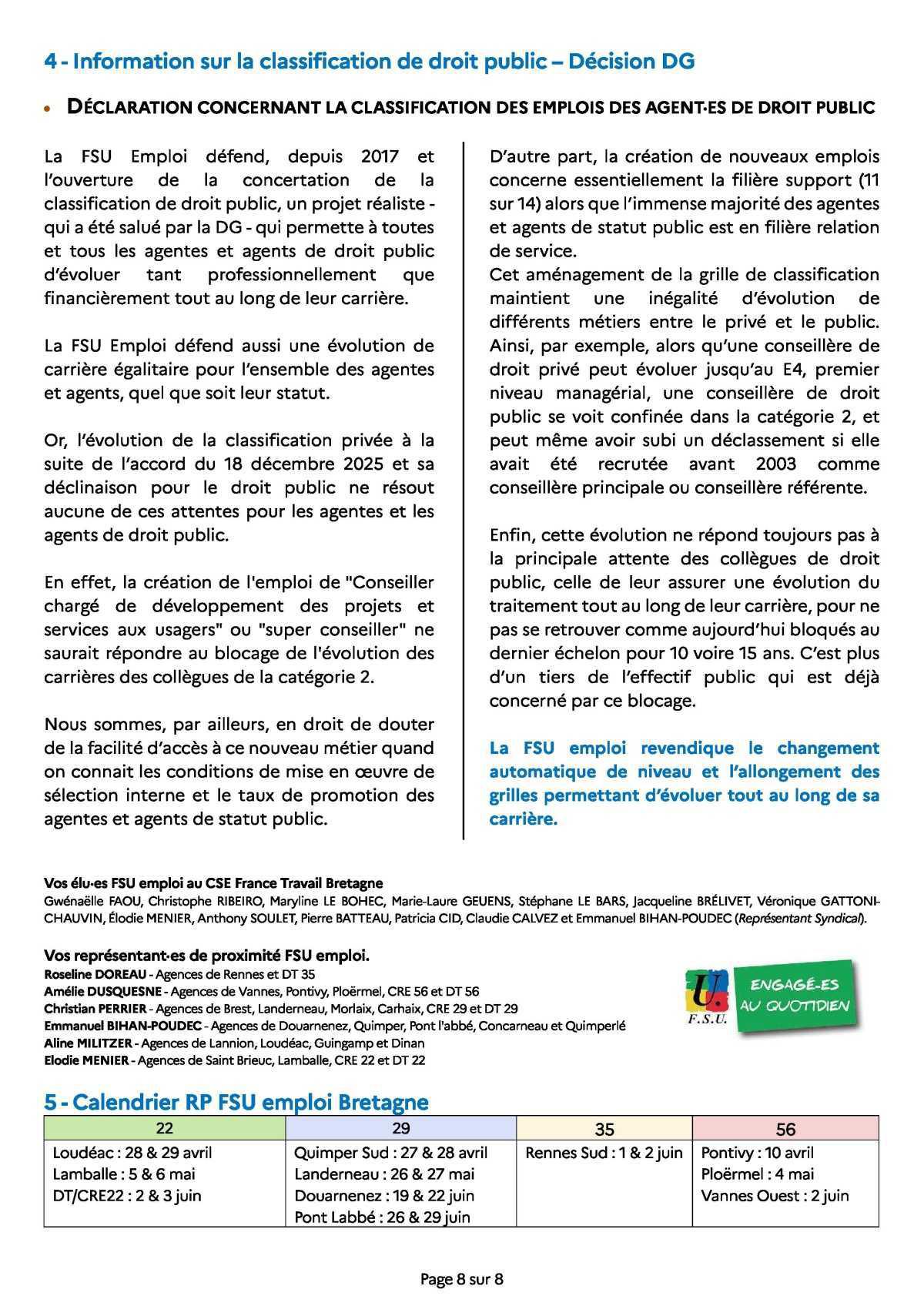 Echo du CSE Bretagne · N°03-2026