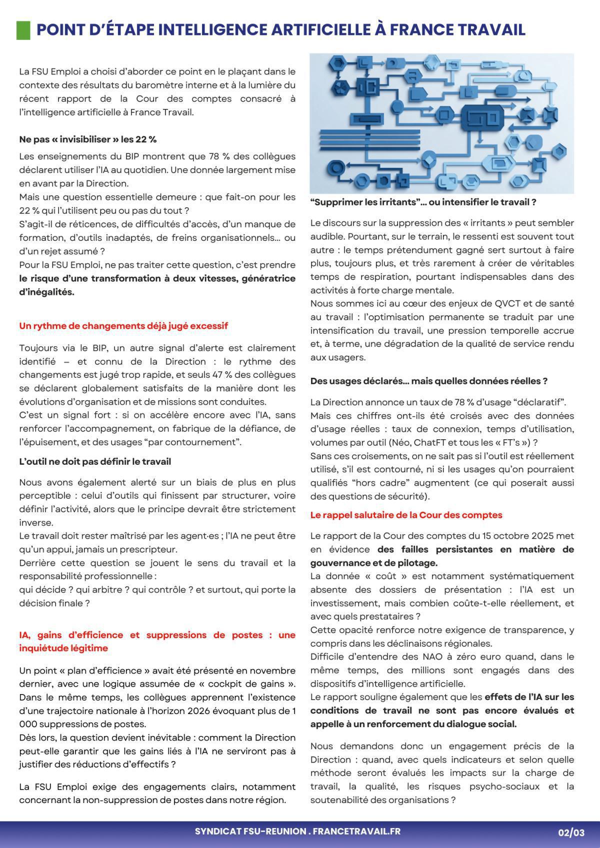 Kozman CSE du 29 janvier 2026