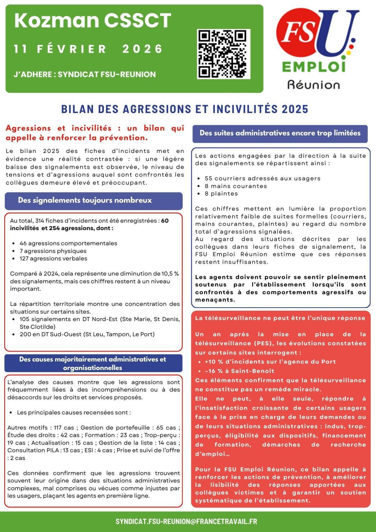 Kozman CSSCT du 11 février 2026