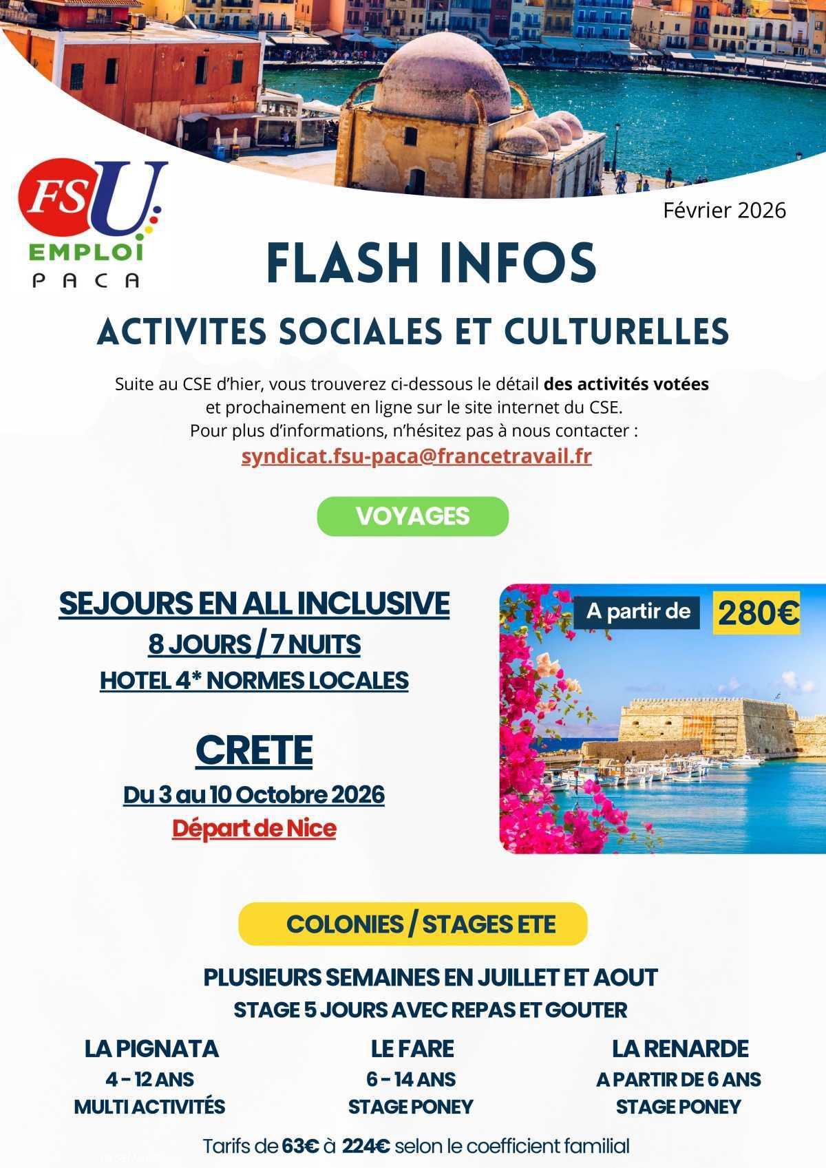 FLASH ASC - février 2026