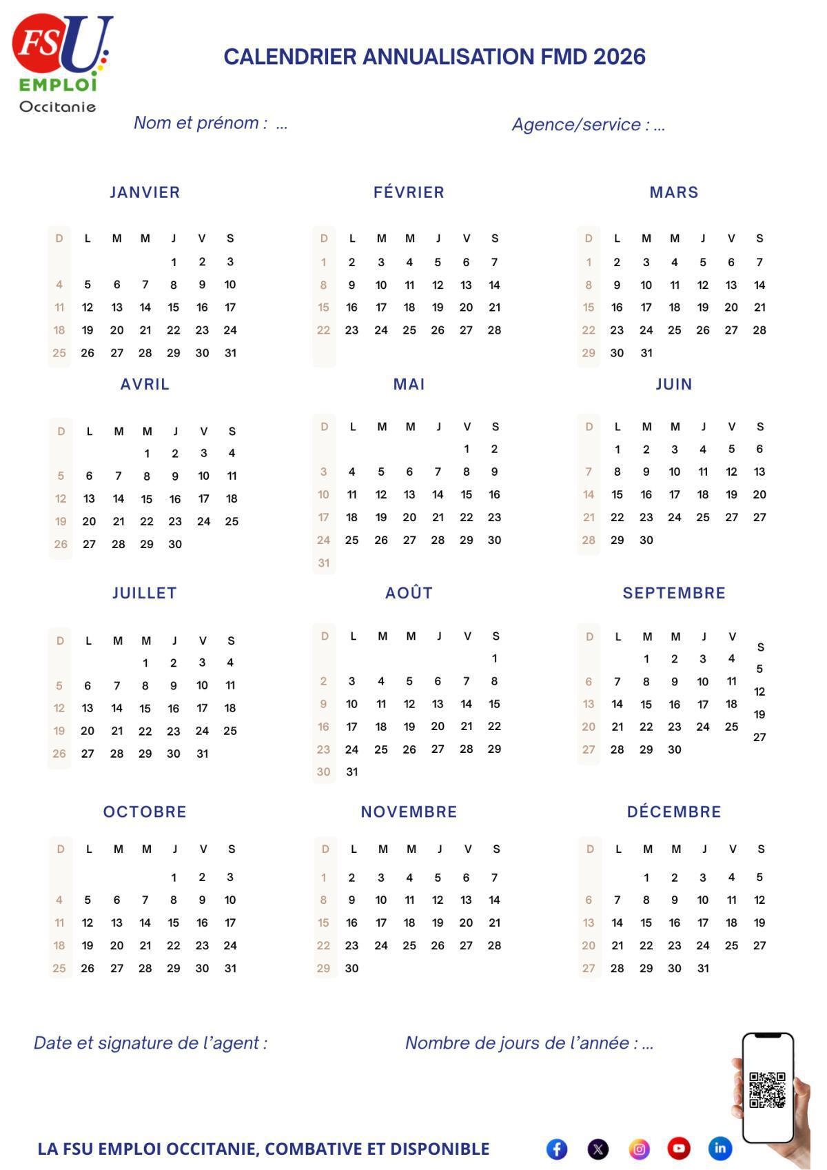 FSU.tile : Forfait Mobilités Durables (Calendrier)