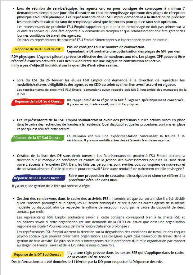 Les RP FSU Emploi Réunion à vos côtés. Mars 2026 Les RP FSU Emploi Réunion à vos côtés. Mars 2026