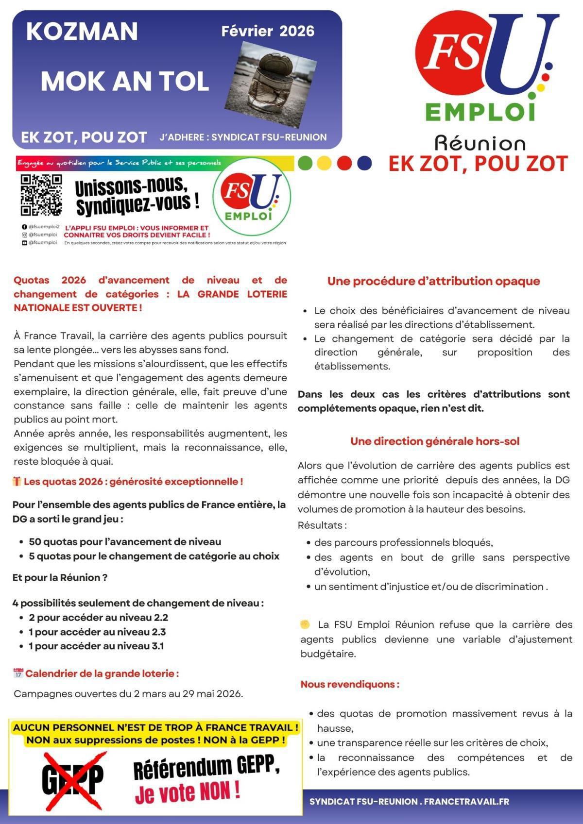 Mok an tol : alerte sur la pression aux indicateurs de la performance opérationnelle !