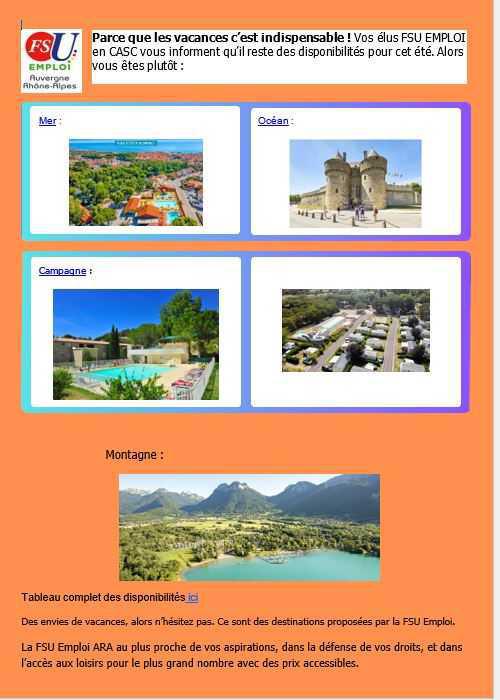 Et si on parlait de votre été ?