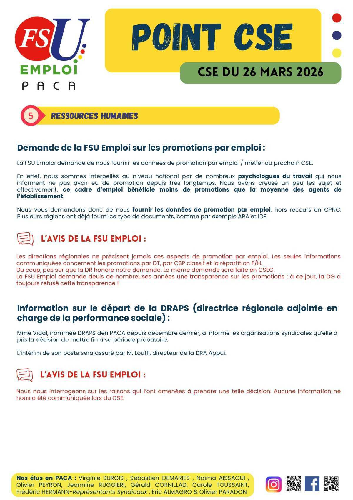 POINT CSE - mars 2026