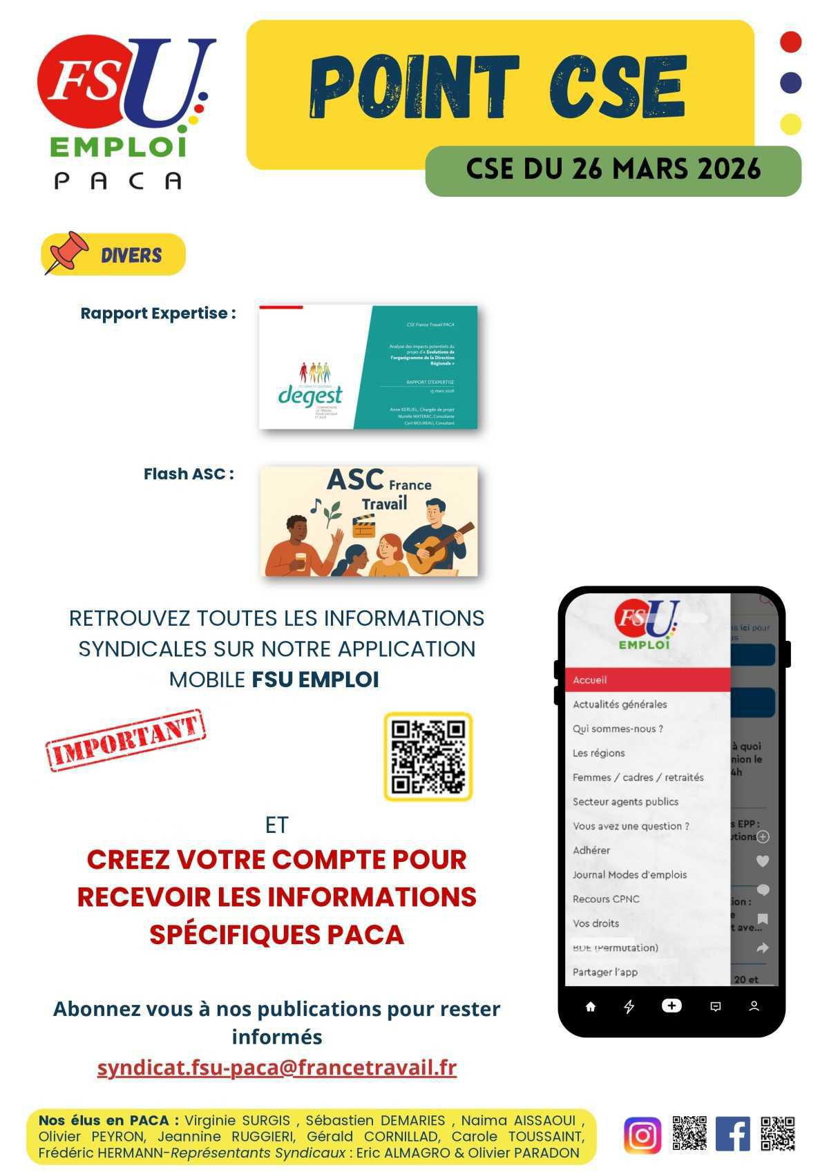 POINT CSE - mars 2026