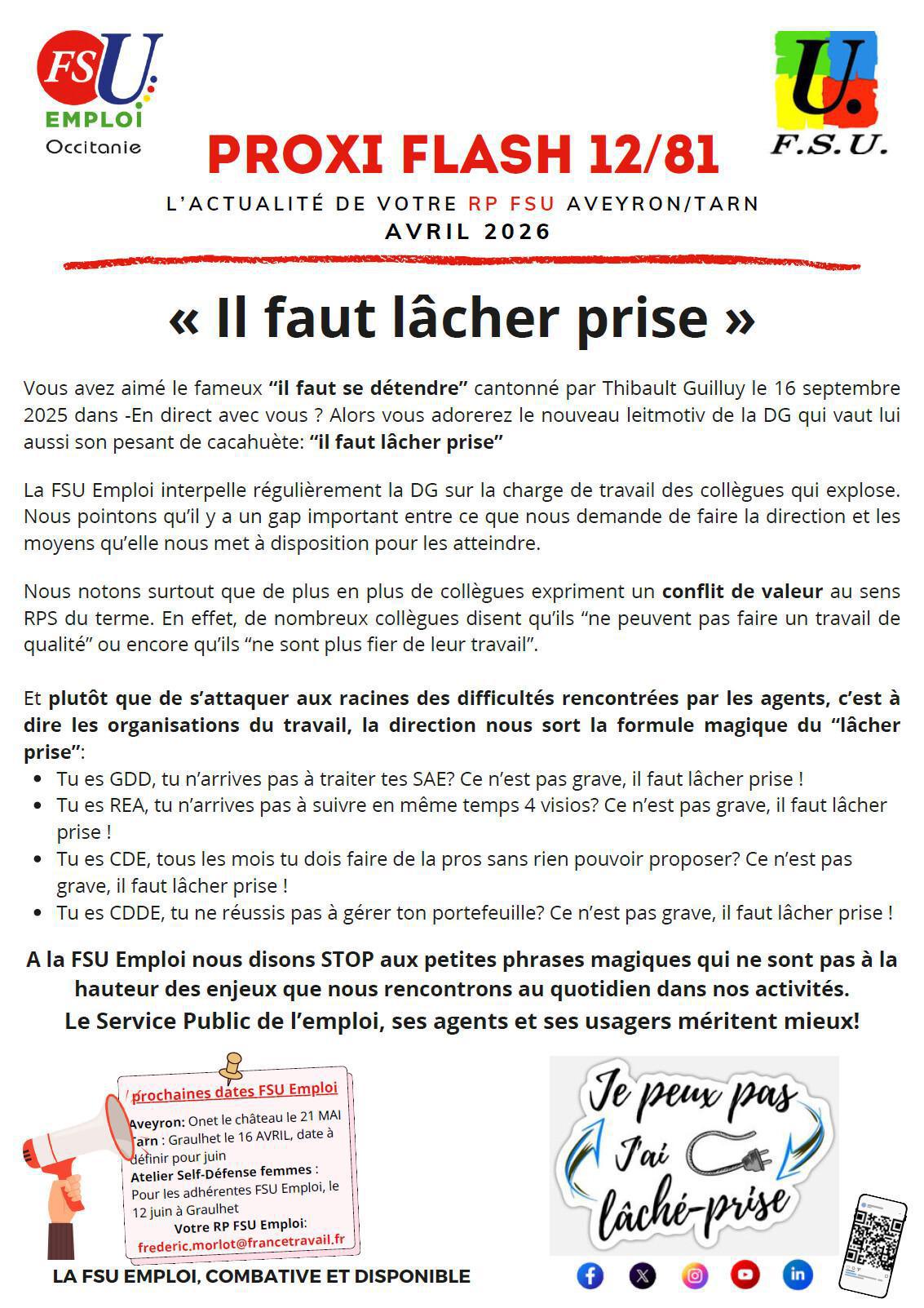 Proxi Flash 12/81 AVRIL 2026