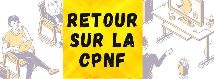 CPNF de Mars 2026 : Les orientations 2026, c'est NON !