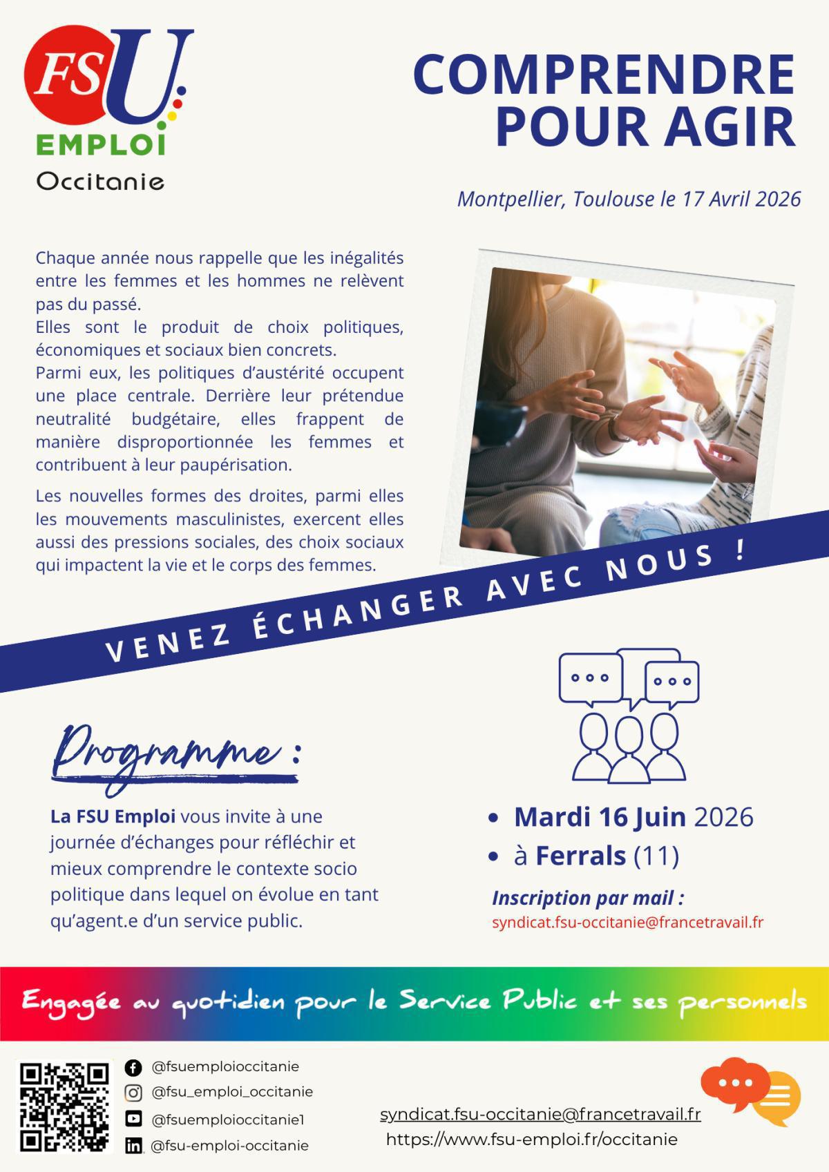 COMPRENDRE POUR AGIR