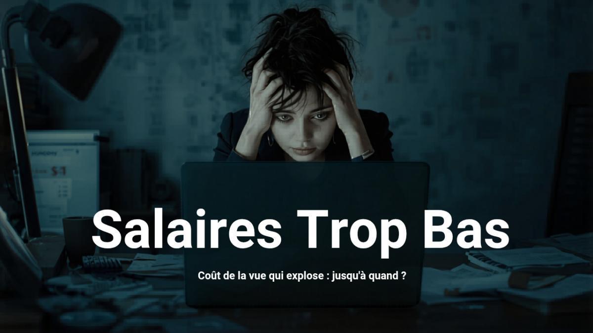Salaires qui n'évoluent pas, coût de la vie qui explose : jusqu'à quand ?