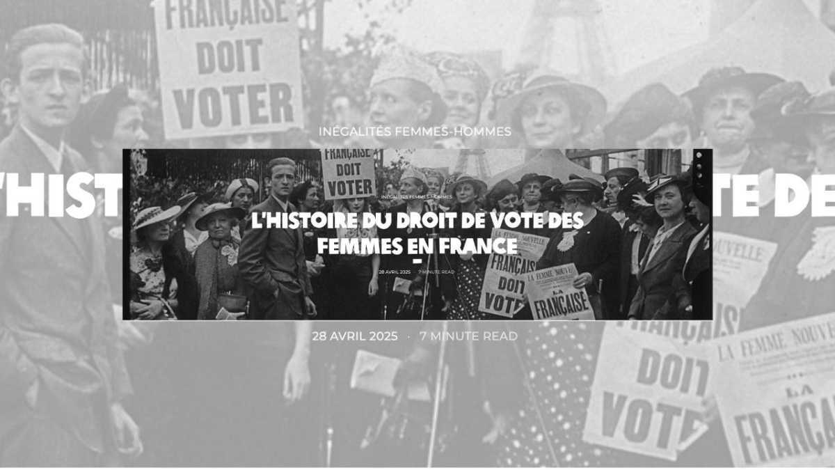 29 avril 1945, les femmes votent pour la première fois en france