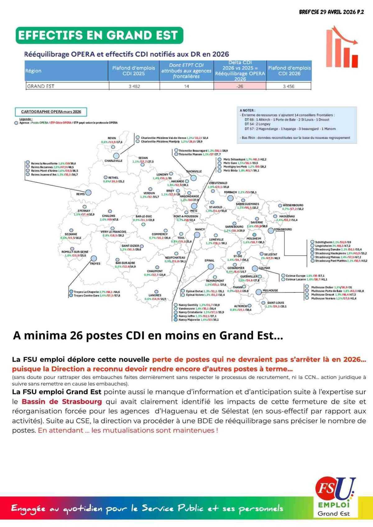 BREF'CSE 29 Avril 2026