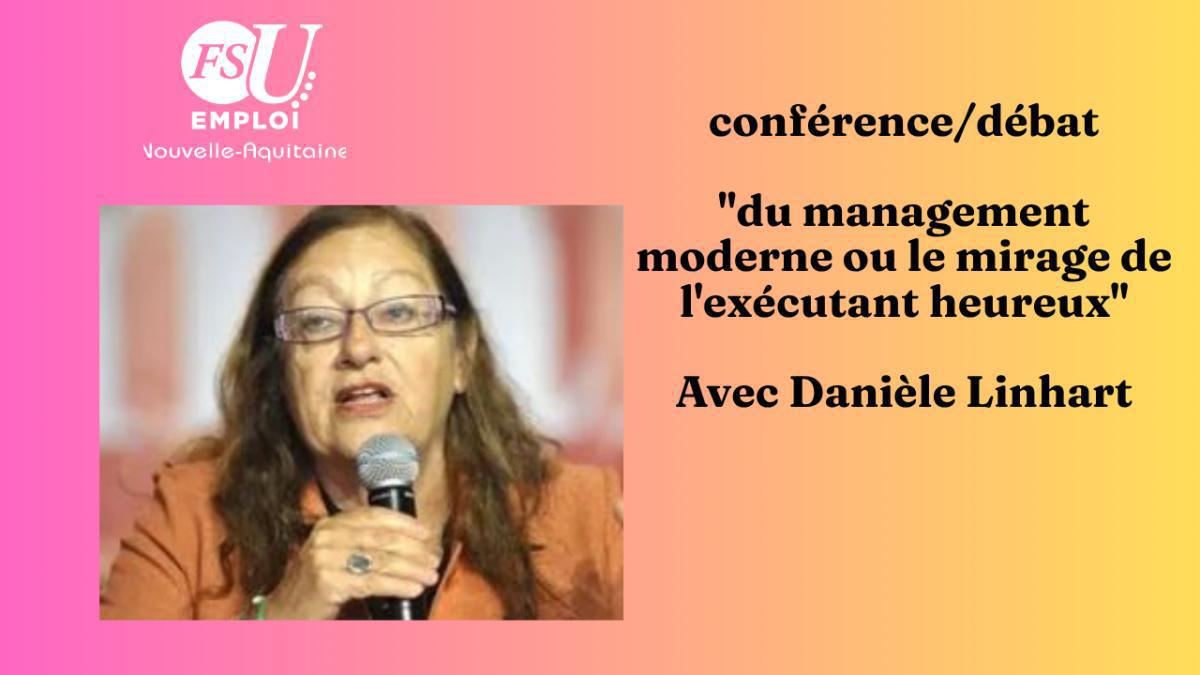 CFESES DÉBAT “du management moderne ou le mirage de l'exécutant heureux”