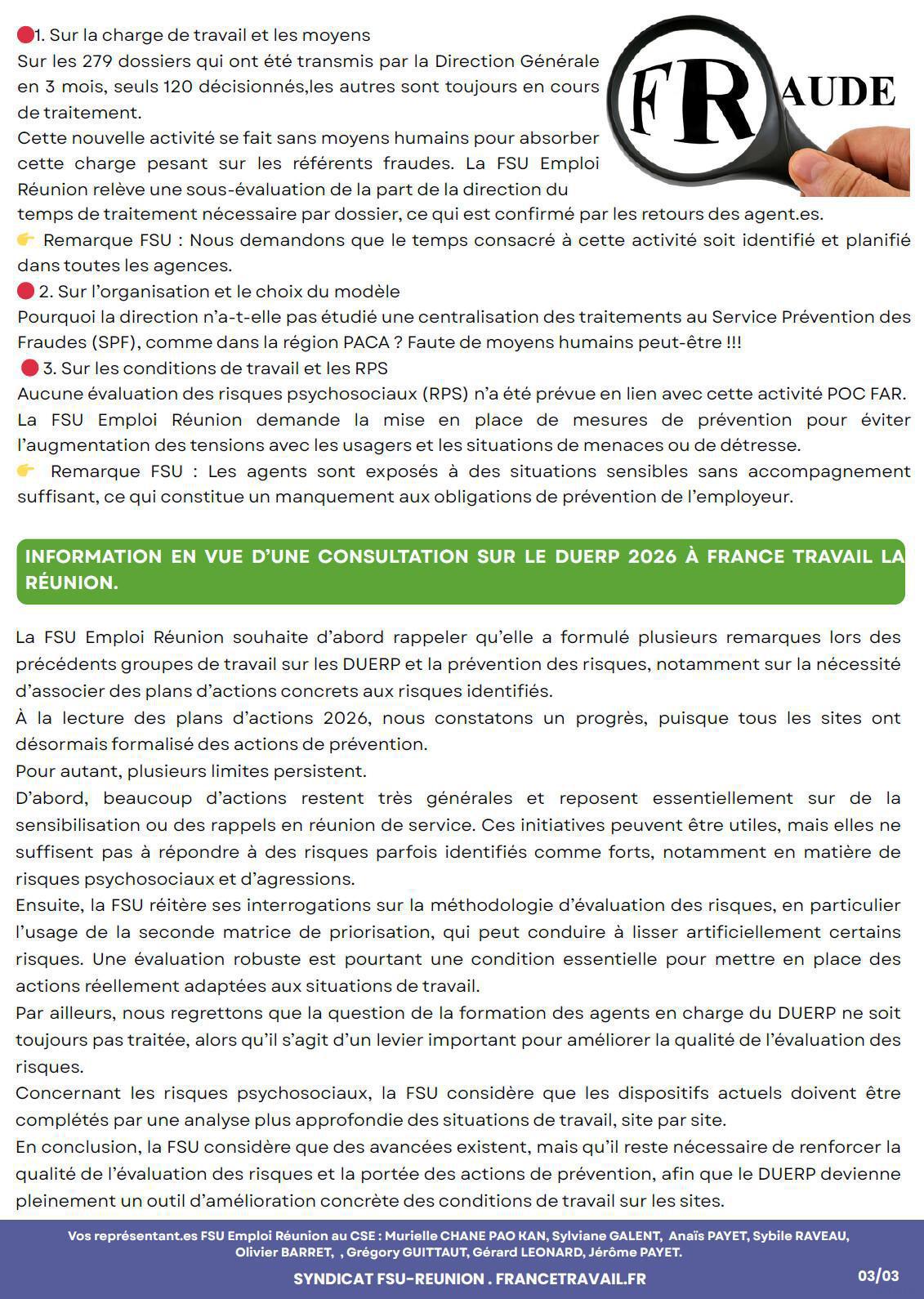 Kozman CSE du 30 avril 2026